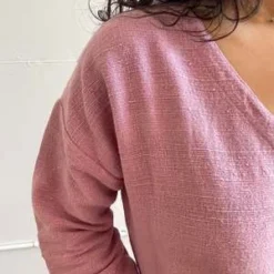 Happy French Ganghappyfrenchgang Textured Jumpsuit - Lavender -Outlet Lustro Wear Store Lavender Textured Jumpsuit XS XL 20231028000901