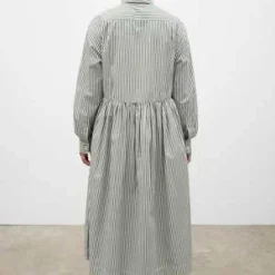 KowtowLee Dress - Deep Green Stripe -Outlet Lustro Wear Store Lee Dress 20230201204714 2