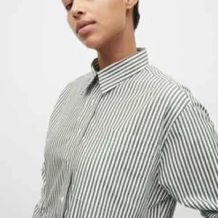 KowtowLee Dress - Deep Green Stripe -Outlet Lustro Wear Store Lee Dress 20230201204715 1