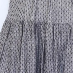 ICHI ANTIQUITESLinen Dobby Skirt - Black -Outlet Lustro Wear Store Linen Dobby Skirt Black 20231012182520 1