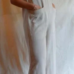 Rachel PallyLinen Remy Jumpsuit - Natural