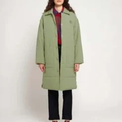 Bobo ChosesLong Padded Coat - Olive -Outlet Lustro Wear Store Long Padded Coat 20230823074606 2