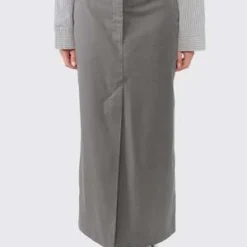 New Products -Outlet Lustro Wear Store Long Suiting Skirt 20231016145007
