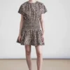 Apiece ApartMana Mini Dress - Leopard Bouquet