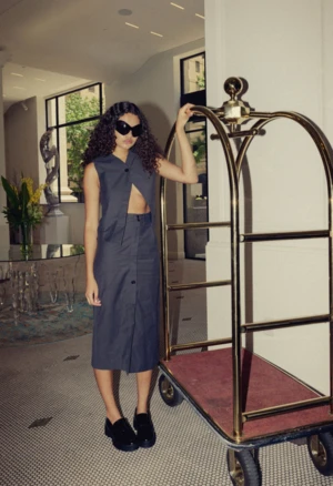 NKCMarnie Skirt - Charcoal 1 NKCMarnie Skirt - Charcoal