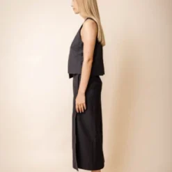 NKCMarnie Skirt - Charcoal 6 NKCMarnie Skirt - Charcoal -Outlet Lustro Wear Store Marnie Skirt 20231101103929