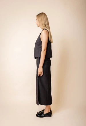 NKCMarnie Skirt - Charcoal 3 NKCMarnie Skirt - Charcoal - Image 3