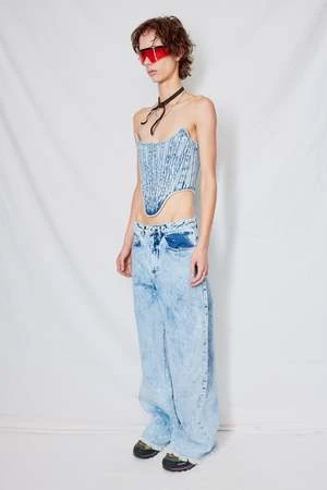 Marques AlmeidaBoyfriend Jeans - Acid Wash Denim 3 Marques AlmeidaBoyfriend Jeans - Acid Wash Denim - Image 3