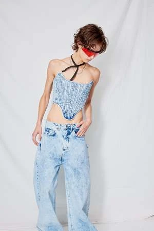 Marques AlmeidaBoyfriend Jeans - Acid Wash Denim 6 Marques AlmeidaBoyfriend Jeans - Acid Wash Denim - Image 6