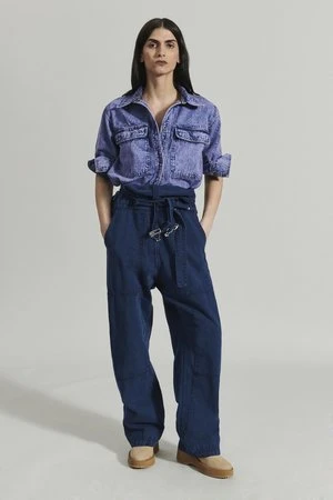 Rachel ComeyMeg Overalls - Navy 5 Rachel ComeyMeg Overalls - Navy - Image 5