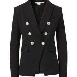 Veronica BeardMiller Dickey Jacket - Black/Silver Buttons -Outlet Lustro Wear Store Miller Dickey Jacket in Black with Silver Buttons 20231017021023 1