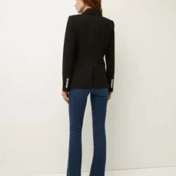 Veronica BeardMiller Dickey Jacket - Black/Silver Buttons -Outlet Lustro Wear Store Miller Dickey Jacket in Black with Silver Buttons 20231017021023