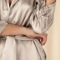 NK IMODEMischa Front Tie Blazer Robe -Outlet Lustro Wear Store Mischa Front Tie Blazer Robe 20200930182951 3