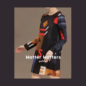 Matter Matters GalleryMokita Pattern Mini Dress - Black 2 Matter Matters GalleryMokita Pattern Mini Dress - Black - Image 2