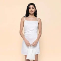 Montserrat New YorkThe SoHo Mini Skirt - White