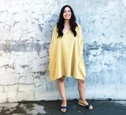Happy French Ganghappyfrenchgang Dress - Mustard