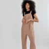 Altar HouselineNell Linen Jumpsuit - Umber