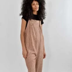 Altar HouselineNell Linen Jumpsuit - Umber -Outlet Lustro Wear Store Nell Jumpsuit in Umber Linen 20220423030929 2