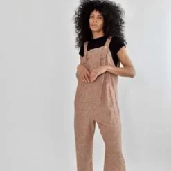 Altar HouselineNell Linen Jumpsuit - Umber