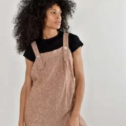 Altar HouselineNell Linen Jumpsuit - Umber -Outlet Lustro Wear Store Nell Jumpsuit in Umber Linen 20220423030929 3