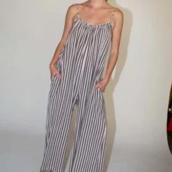 No.6Eve Jumpsuit - Moroccan Stripe