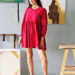 NobleOrganic Vale Dress - Petunia