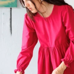 NobleOrganic Vale Dress - Petunia 13 NobleOrganic Vale Dress - Petunia -Outlet Lustro Wear Store Noble Organic Adult Vale Dress in Petunia 20230907171652 1