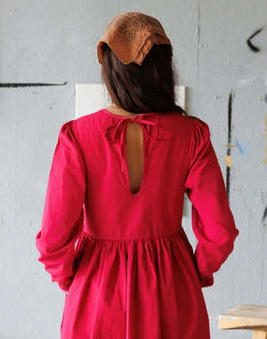 NobleOrganic Vale Dress - Petunia 4 NobleOrganic Vale Dress - Petunia - Image 4