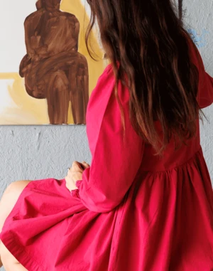 NobleOrganic Vale Dress - Petunia 8 NobleOrganic Vale Dress - Petunia - Image 8