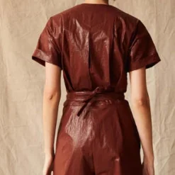 Caron CallahanOdile Jumpsuit - Chocolate -Outlet Lustro Wear Store Odile Jumpsuit Chocolate 20230827213426 3