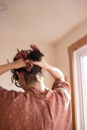 OnderbroeksClassic Robe - Rosewood 3 OnderbroeksClassic Robe - Rosewood - Image 3