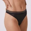 OpaakAnou Mesh Thong - Black