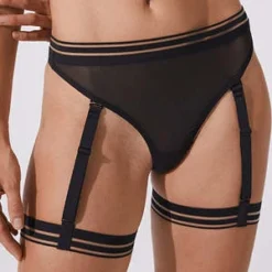 OpaakAnou Mesh Thong - Black -Outlet Lustro Wear Store Opaak Anou Mesh Thong Black 20221026191222 1
