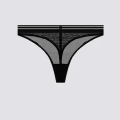OpaakAnou Mesh Thong - Black -Outlet Lustro Wear Store Opaak Anou Mesh Thong Black 20221026191224