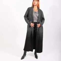 SanctamuerteOver Coat - Gray