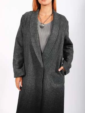 SanctamuerteOver Coat - Gray 4 SanctamuerteOver Coat - Gray - Image 4