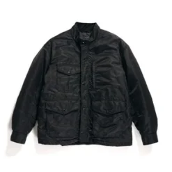 Engineered GarmentsPathfinder Jacket - Black Flight Satin Nylon