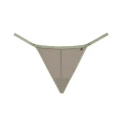 Anine BingPearl Thong - Green Khaki -Outlet Lustro Wear Store Pearl Thong 20220617145531 2