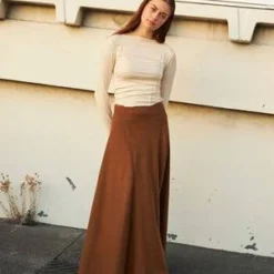 Penny SageFrances Skirt - Tobacco