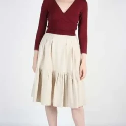 Birds Of North AmericaPetronia Skirt - Sand 13 Birds Of North AmericaPetronia Skirt - Sand -Outlet Lustro Wear Store Petronia Skirt Sand 20230713004703 1