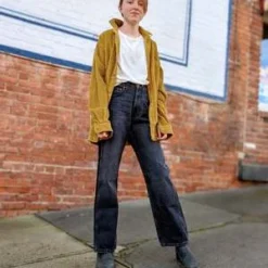 B SidesPlein Jeans - Stil Black Wash