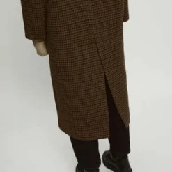 Rita RowManteau Cedar - Carreaux -Outlet Lustro Wear Store RITA ROW MANTEAU CEDAR CARREAUX AH23 20231012220254 1