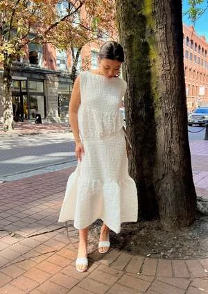 Rachel ComeyCera Dress - Off White 1 Rachel ComeyCera Dress - Off White