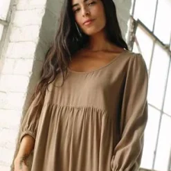 Rachel PallyAlice Linen Dress - Hazelnut -Outlet Lustro Wear Store Rachel Pally Alice Linen Dress Hazelnut 20220819222328 2