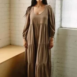 Rachel PallyAlice Linen Dress - Hazelnut -Outlet Lustro Wear Store Rachel Pally Alice Linen Dress Hazelnut 20220819222329