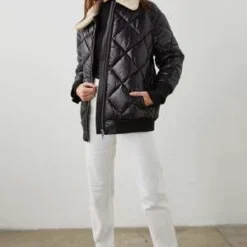 RailsShay Jacket - Black -Outlet Lustro Wear Store Rails Shay Jacket Black 20231102014900