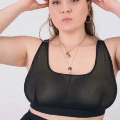 La Fille D'oRamble On Bralette - Black
