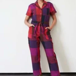 RUJUTA SHETHRay Jumpsuit - Kinetic Chex