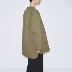 Mijeong ParkReversible Padded Jacket - Olive/Cream 14 Mijeong ParkReversible Padded Jacket - Olive/Cream -Outlet Lustro Wear Store Reversible Padded Jacket Olive Cream 20231014212832 2