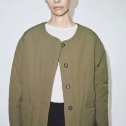 Mijeong ParkReversible Padded Jacket - Olive/Cream 15 Mijeong ParkReversible Padded Jacket - Olive/Cream -Outlet Lustro Wear Store Reversible Padded Jacket Olive Cream 20231014212832 3